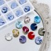DZ 3019  10 mm  riviol pointed back nail rhinestone